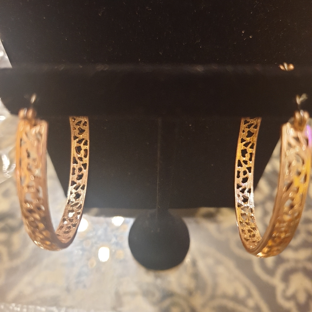 Hoop. Earrings